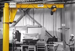 工字鋼旋臂起重機(jī)在造紙行業(yè)的應(yīng)用